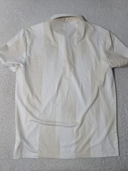 NEW Adidas Ultimate 365 Mesh Radiant Polo Shirt White/Alumin JL5283 Sample