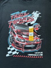 Fast & Furious Men’s Black Short Sleeve Crewneck Graphic T- shirt Size L (42-44)