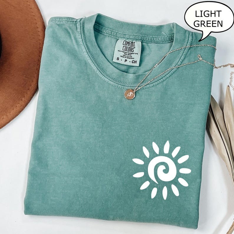 Comfort Colors Sun T-Shirt, Summer Shirt, Women Summer Shirt, Beach Shirt, Gift