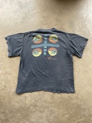 Vintage 90s Pixies Band Faded Black Tshirt Size Large Brockum