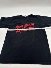 Yazbek Anuel Real Hasta La Muerte T-Shirt Men Medium Spell Out..#22918