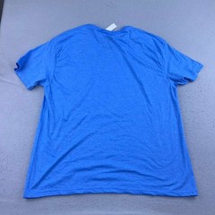 Peanuts Shirt Adult 2XL (50/52) Blue Cotton Crew Neck Short Sleeves Tee NWT