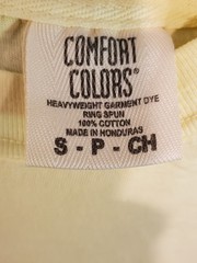 3 pack of Comfort Colors Yellow Adult Cotton Short Sleeve Crew Neck T Shirt