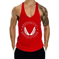 Men Fitness Stringer Vest Cotton Bodybuilding Men Sleeveless Shirt Gym Tank Tops