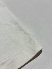 Vintage 1960s White Blank T Shirt JCPenney Single Stitch Medium Tall