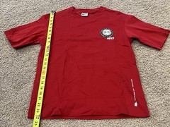 GU Japan Uniqlo Tokyo Revengers Red Manjiro Gang Cotton Shirt Size Small