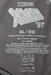 NWT Marvel Studios: X-Men ‘97 Graphic Gray t-shirt Mens Size XL 100% Cotton