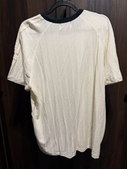 adidas x CLOT Rib Tee By Edison Chen Size XL Cream White / Green Night