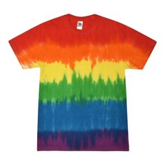 Unique Styles Tie Dye T-Shirts, Kids & Adults Short Sleeve Cotton Colortone