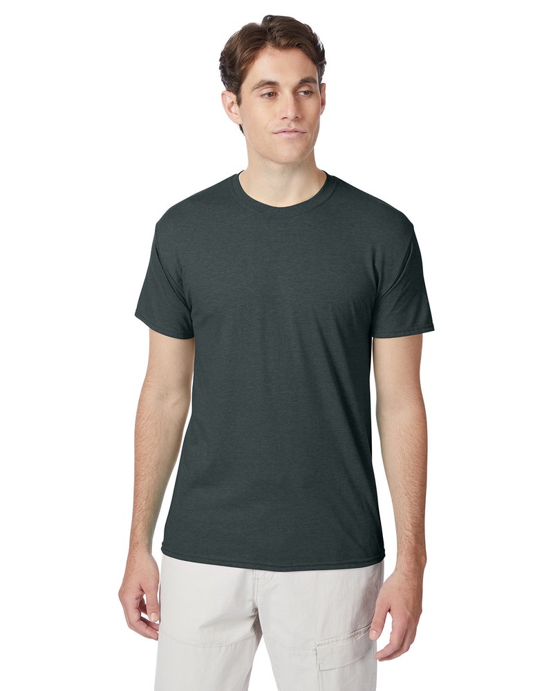 5 Pack Of Hanes 42TB Adult Blank T-Shirt Perfect-T Triblend Stylish T-Shirt
