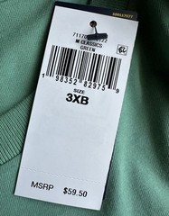 Polo Ralph Lauren Big & Tall Green Crew-Neck Pocket Shirt Men’s Size 3XB