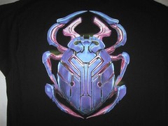 BLUE BEETLE dc Comics Movie PROMO 2023 t shirt Men’s Adult Medium SUPERHERO DCEU