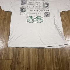 Vintage Louis Armstrong Music Universal Language Shirt Mens Large Double Sided
