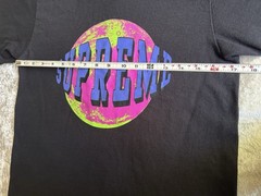 Supreme Lunar Black Small T-shirt 100% Cotton Made In USA