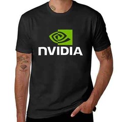 Nvidia T-Shirt vintage clothes quick drying Short sleeve tee oversizeds Short