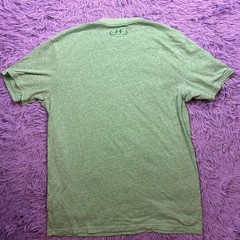 Under Armour Train To Win Men’s Green Graphic T-Shirt Size Med Athletic Gym Tee