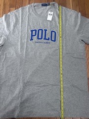 NWT Polo Ralph Lauren 3LT 3XL Tall Logo Basic Cotton Tee Tshirt Grey