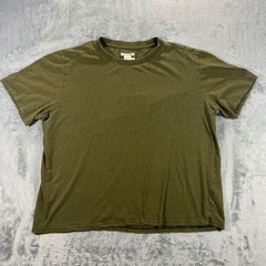 Carbon2Cobalt T Shirt Mens XL Olive Green Hemp Organic Cotton Casual Comfy Eco