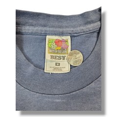 Vintage Extreme Machine Slate Blue Fruit Of The Loom T-Shirt Men’s M