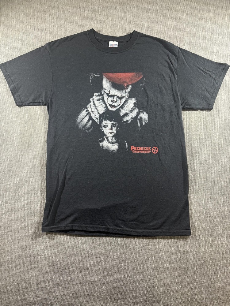 IT Chapter Two Shirt Mens Medium Black Premiere Entertainment Horror Movie Tee