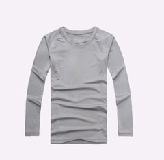 Men’s Quick Dry T-Shirt Sports Tops Long Sleeve Gym Gym Shirts Bottoming Shirts