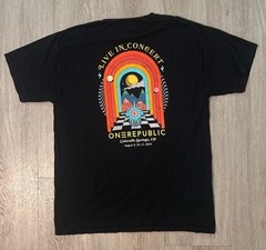 OneRepublic Artificial Paradise Tour Concert Shirt Colorado Springs August 2024