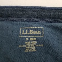 LLBean River Driver cotton wool long sleeve pullover base layer top Shirt Mens S
