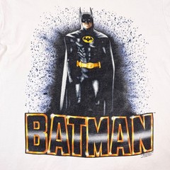 Vintage 1989 Batman Movie Promo T-shirt Size Large Tim Burton Michael Keaton