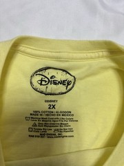 Disney Mens Lion King Like Father Like Son Mufasa Simba Yellow Shirt 2X