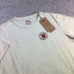 Fjallraven 1960 Logo T-shirt Mens Chalk White Organic Cotton Tee Size XL NWT