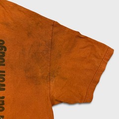Vintage Great Wolf Lodge T Shirt Mens XL Orange Faded Y2K Animal Graphic Tee