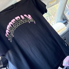 Ice Cream Billionaire Boys Club Black Graphic T-shirt Spellout 2XL