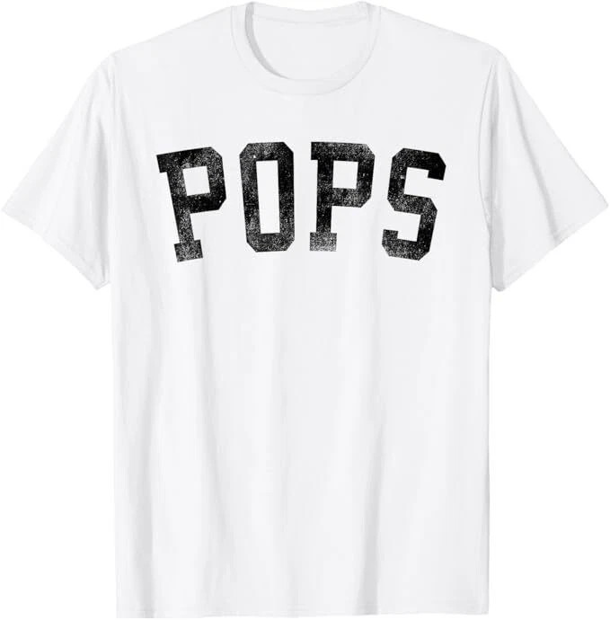 Pops A Men Women T-Shirt Unisex