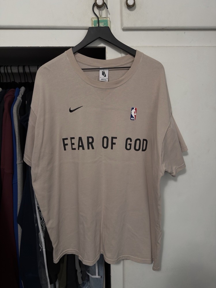 Nike X Fear Of God Nba Warm Up Shirt