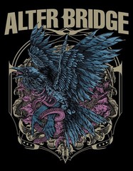 Rare Alter Bridge Cotton T-Shirt Unisex Short Sleeve All Size TD235