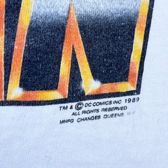 Vintage 1989 Batman Movie Promo T-shirt Size Large Tim Burton Michael Keaton