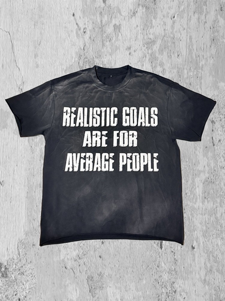 Realistic Goals Tee (Laisse-Moi Faire)