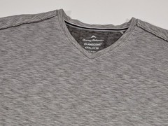 Tommy Bahama Islandzone Shirt Men 3XL Short Sleeve V Neck Gray Active UPF 30