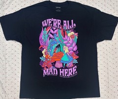 Alice In Wonderland We’re All Mad Here T-Shirt SIZE 3X New Without Tags