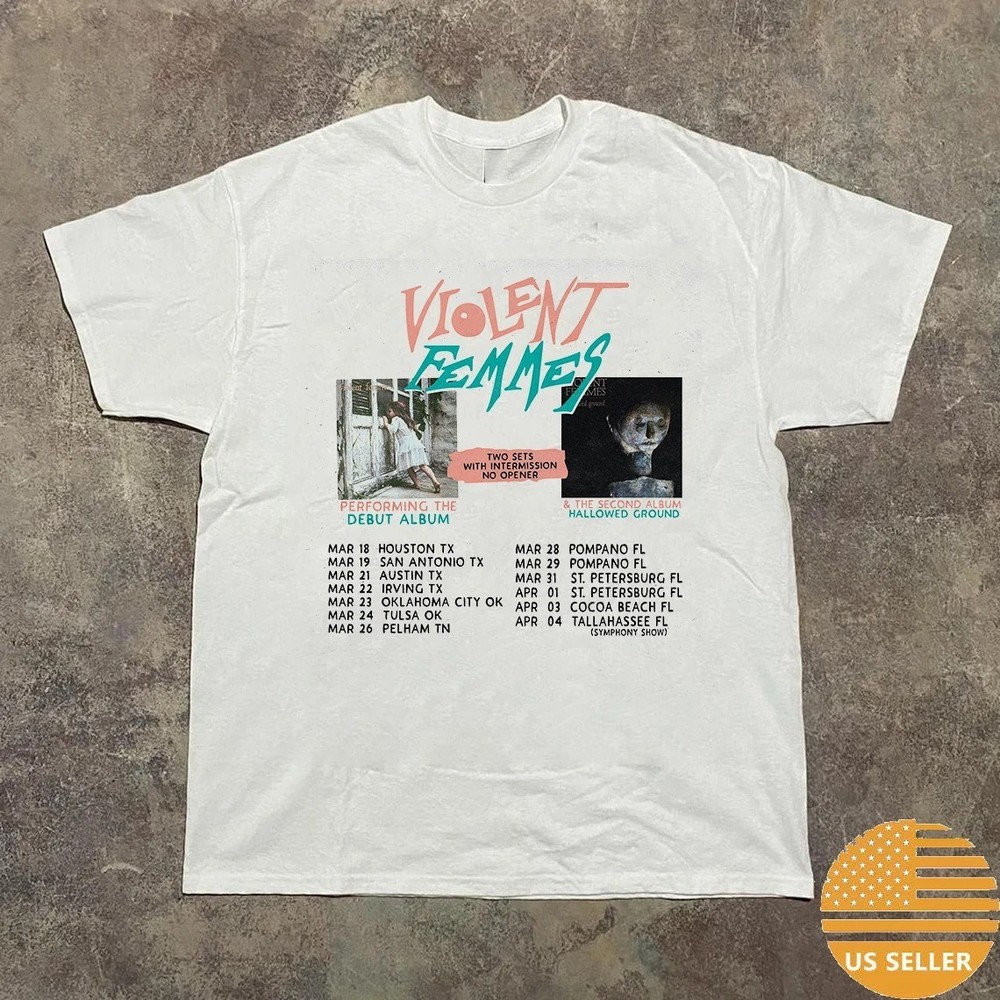 Violent Femmes Spring 2025 US Tour Shirt All Size S-5XL