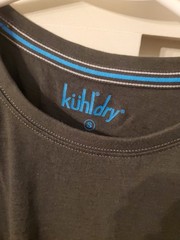 KUHL KUHLDRY TSHIRT CRBON GRAY SMALL BRAND NEW DISCONTINUED OG Super Soft Rare