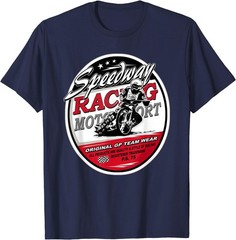 Motorcycle Speedway T-Shirt Flat Track Race T-Shirt