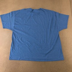 Hanes Men’s Size 3XL Heather Blue ComfortBlend EcoSmart Crew Neck T-Shirt New
