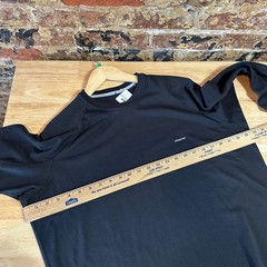 Patagonia Capilene Midweight Crew Base Layer Top Mens XL Black Long Sleeve Shirt