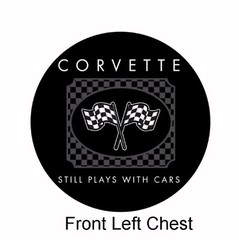 Chevy Chevrolet Corvette Still Plays with Cars Short Sleeve TShirt Joe Blow NEW