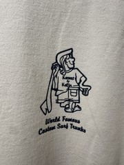 Katin Large Men T-shirt Logo 100% Organic Cotton Vintage White