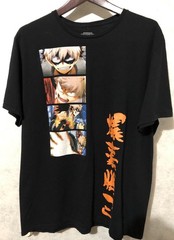 My Hero Academia New Adult T-Shirt – Panels of Bakugo & Ornage Kanji XL EUC A#1