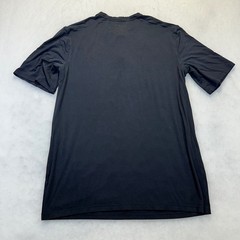 Duluth Trading Co Henley Shirt Mens Medium Black Tencel Modal Stretch Casual