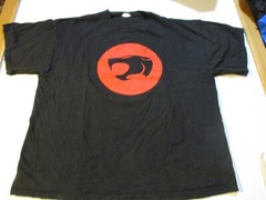 THUNDERCATS LOGO VINTAGE 1999 1990s T-SHIRT XL CARTOON COMIC BOOK