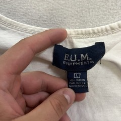 Vintage 90’s B.U.M. Equipment Tank Top USA Made Men’s Large White Gym Beach